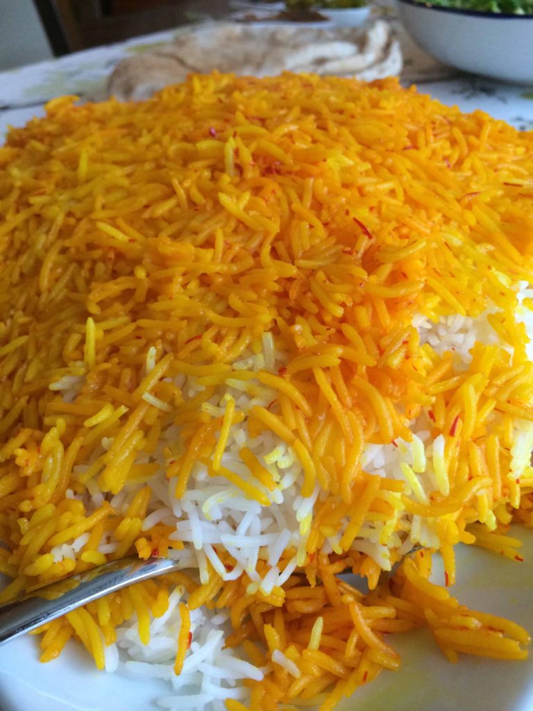 saffron basmati rice