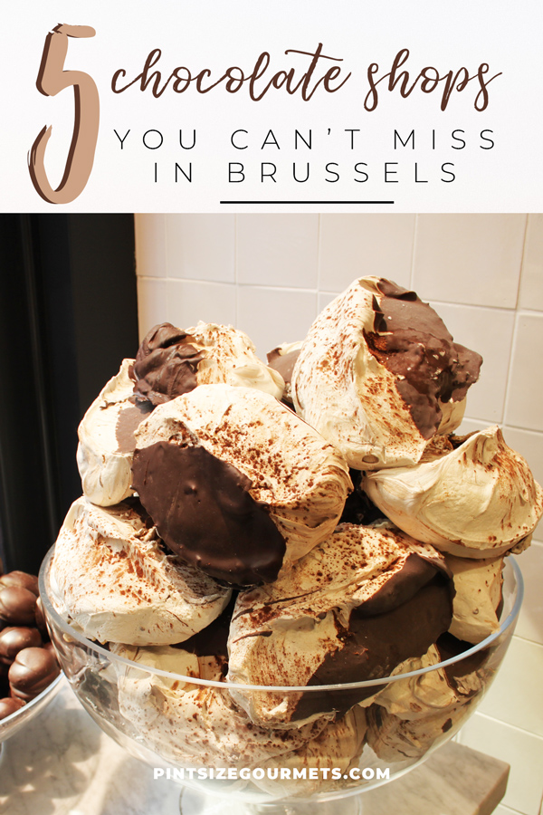 chocolate tasting tour in Brussels