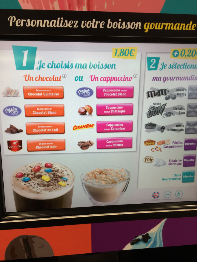vending machines in france