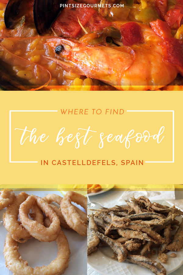 Where to find the Best Seafood and Paella in Castelldefels | Where to Eat Paella in Castelldefels / Castelldefels Things to Do / Spain Travel / What to Eat in Spain / Kid-Friendly Travel / Family Travel