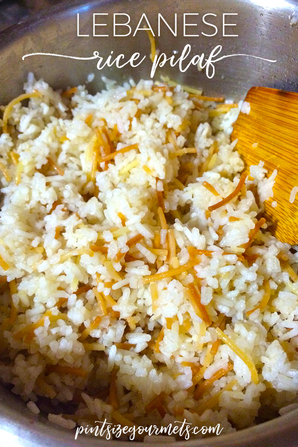 easy lebanese rice pilaf recipe