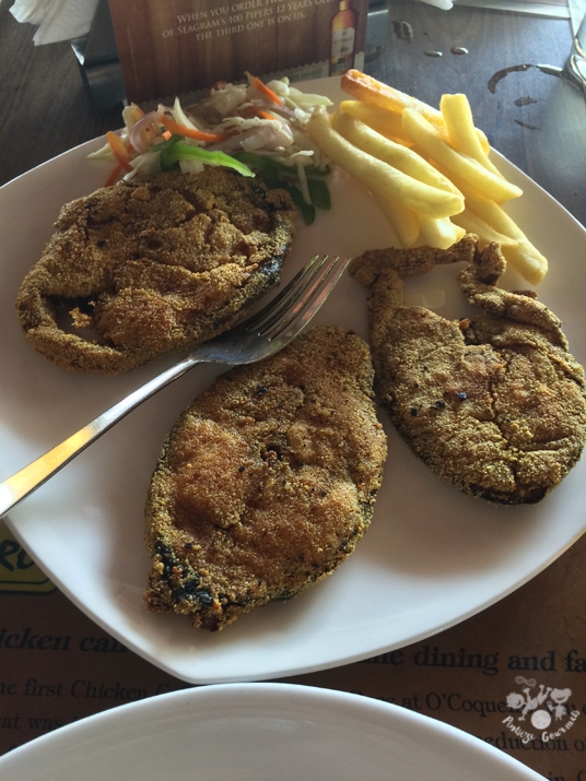 Goan fried fish with side of french fries - Goan Dishes to Try