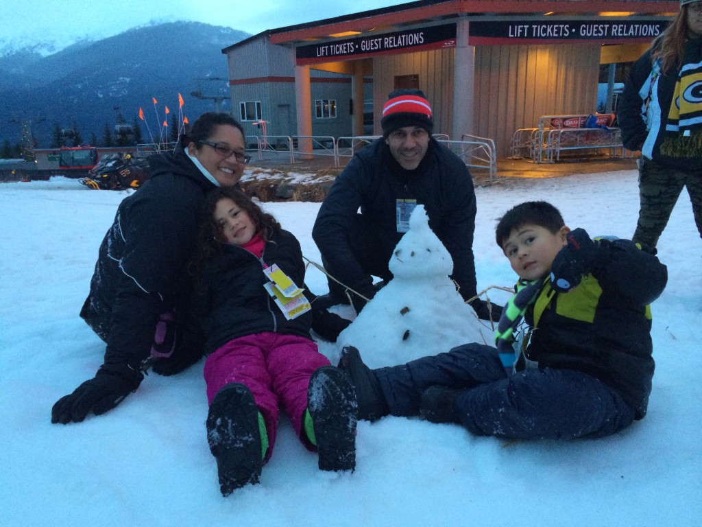 winter vacation in Whistler Blackcomb