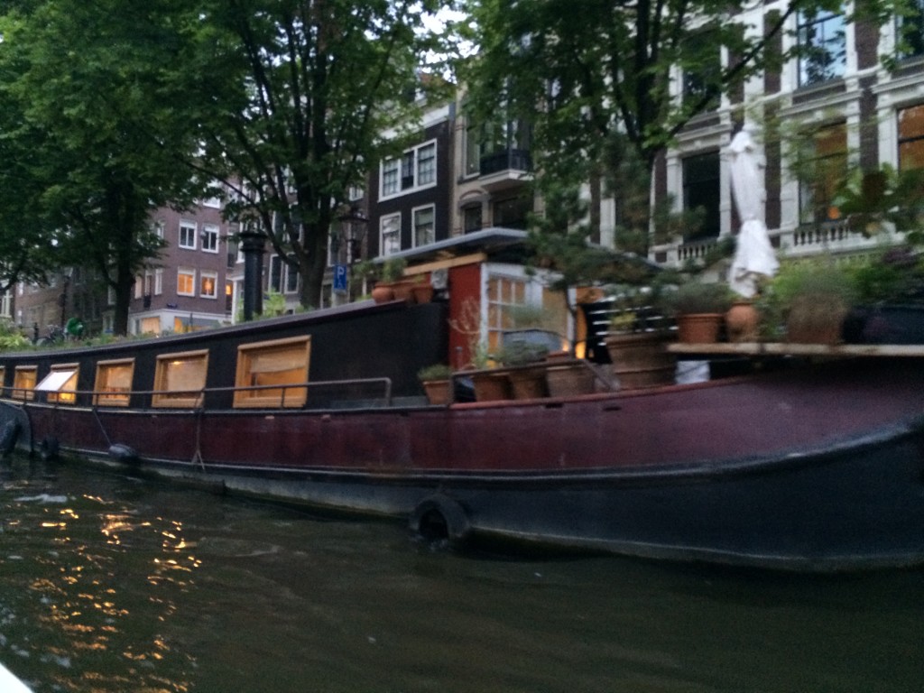 Amsterdam houseboats