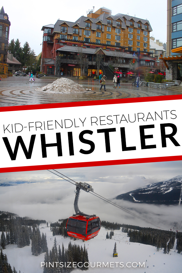 kid-friendly restaurants in Whistler