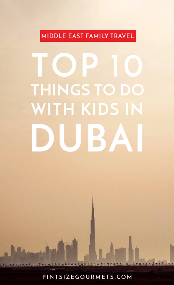things to do with kids in Dubai