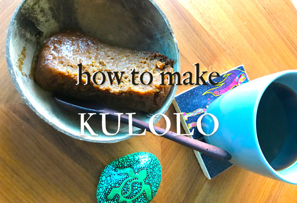 how to make kulolo