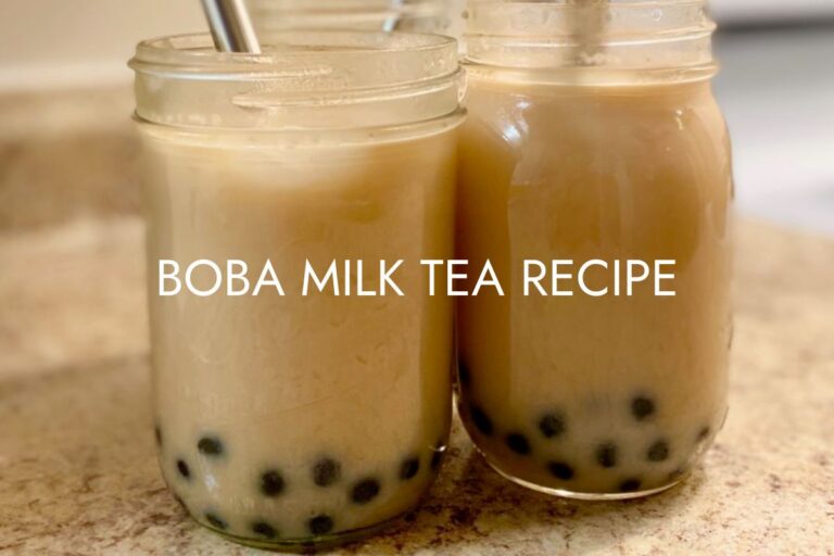 Easy Boba Milk Tea You Can Make at Home EAT PLAY STAY HAWAII